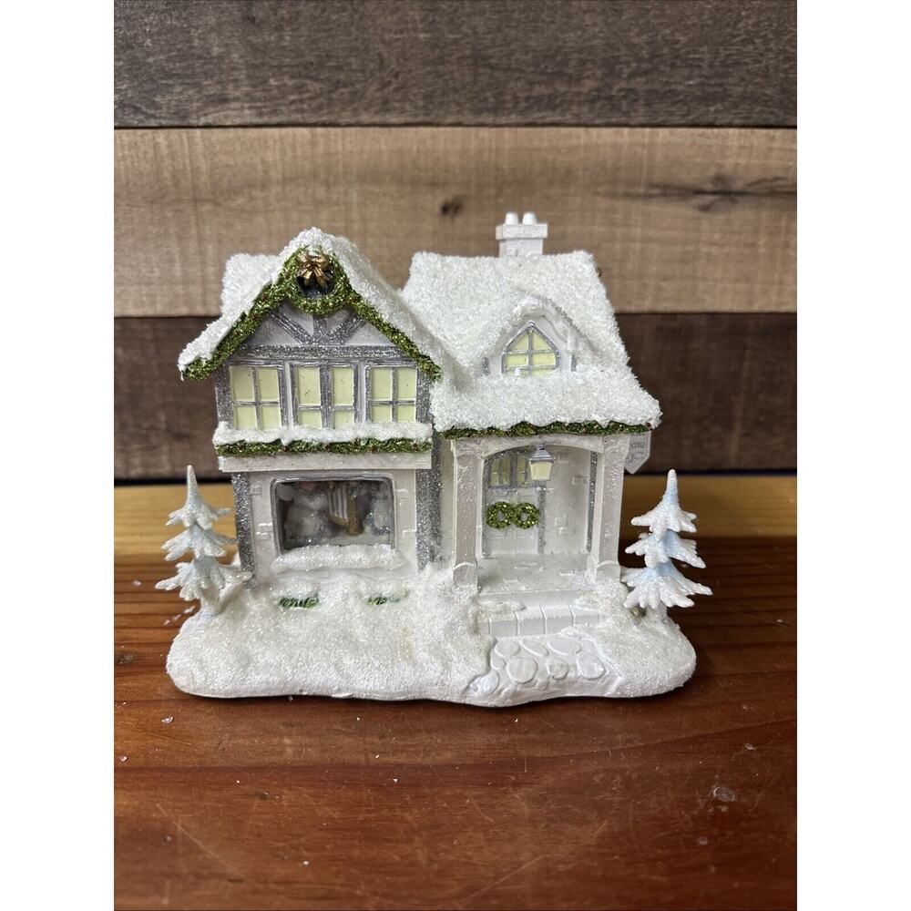 Choir Of Angels Music Store Snow Angel's Holiday Village Hawthorne Rare